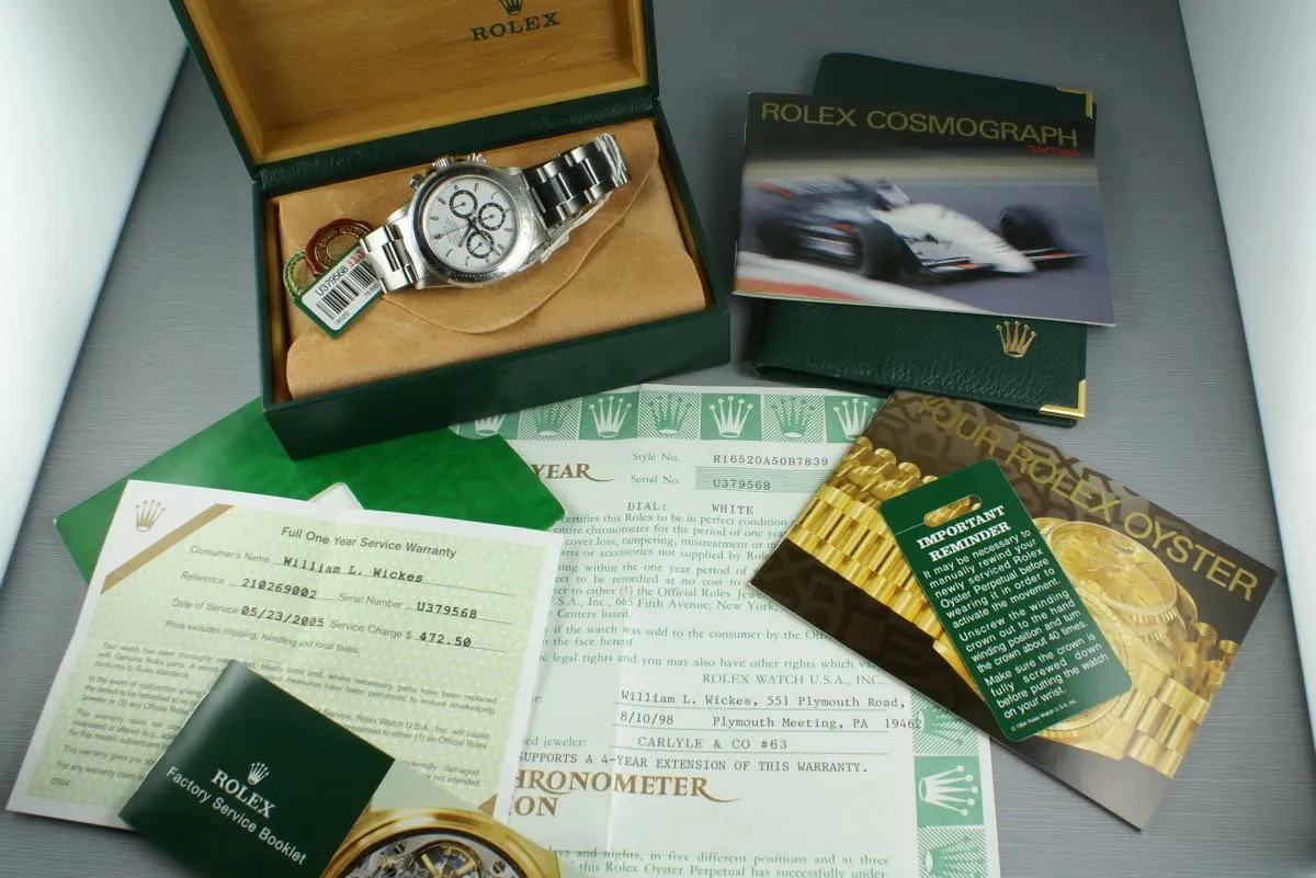 Rolex Zenith Daytona 16520