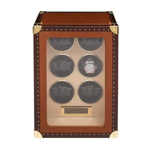 Romer 6 Watch Winder - Brown