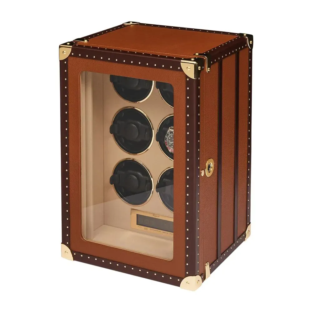 Romer 6 Watch Winder - Brown