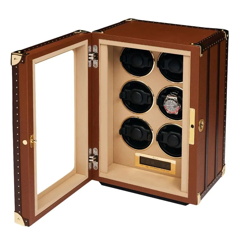 Romer 6 Watch Winder - Brown