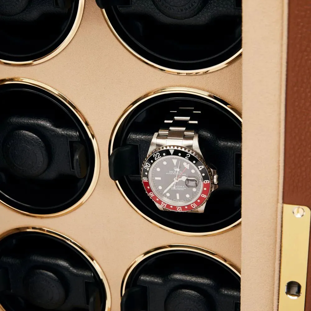 Romer 6 Watch Winder - Brown