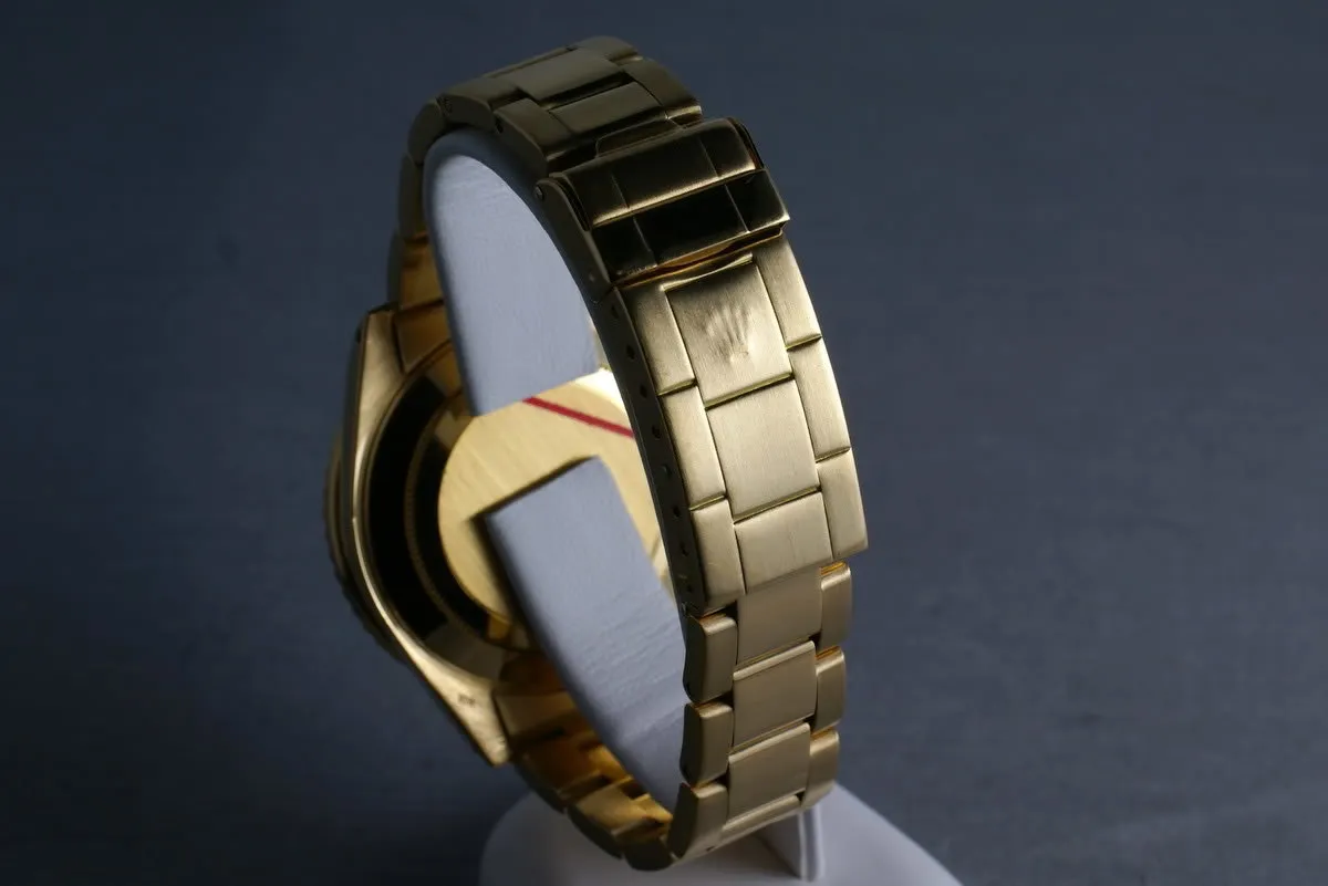 Submariner 18K 16808 Black Nipple Dial with Recent RSC Service