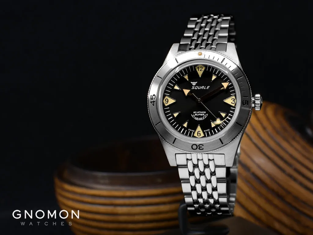 Super-Squale Big Arrows Black - Bracelet