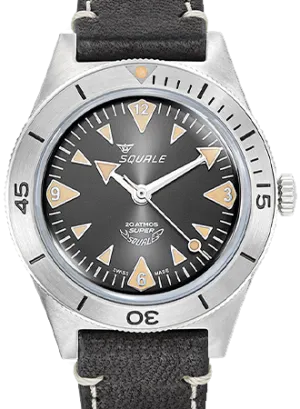 Super-Squale Big Arrows Black - Leather