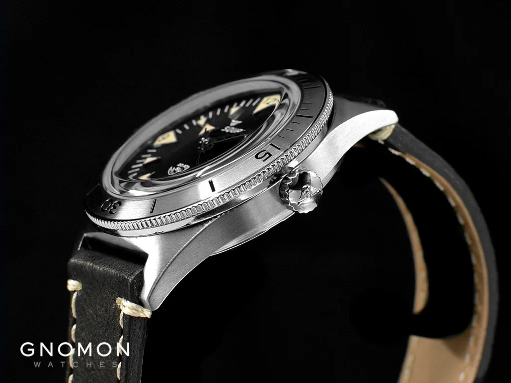 Super-Squale Big Arrows Black - Leather