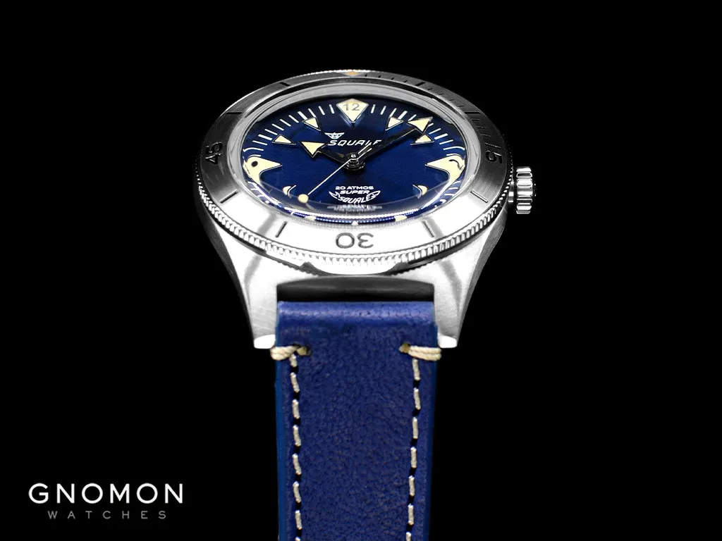 Super-Squale Big Arrows Blue - Leather
