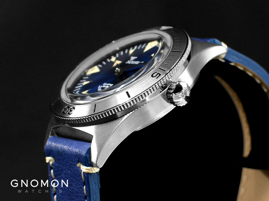 Super-Squale Big Arrows Blue - Leather