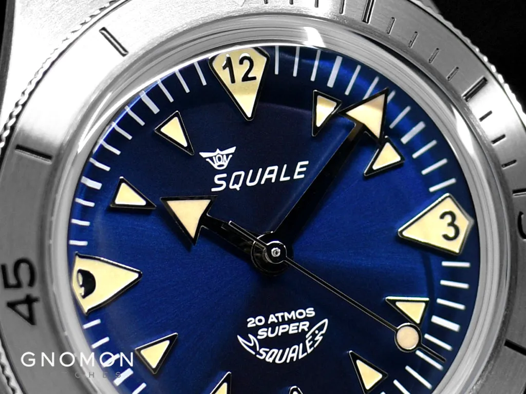 Super-Squale Big Arrows Blue - Leather