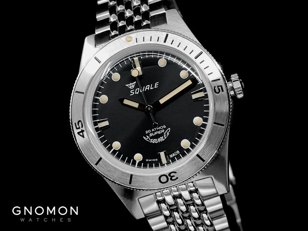 Super-Squale Sunray Black - Bracelet