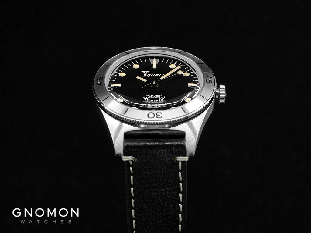 Super-Squale Sunray Black - Leather