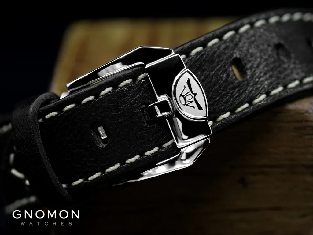 Super-Squale Sunray Black - Leather