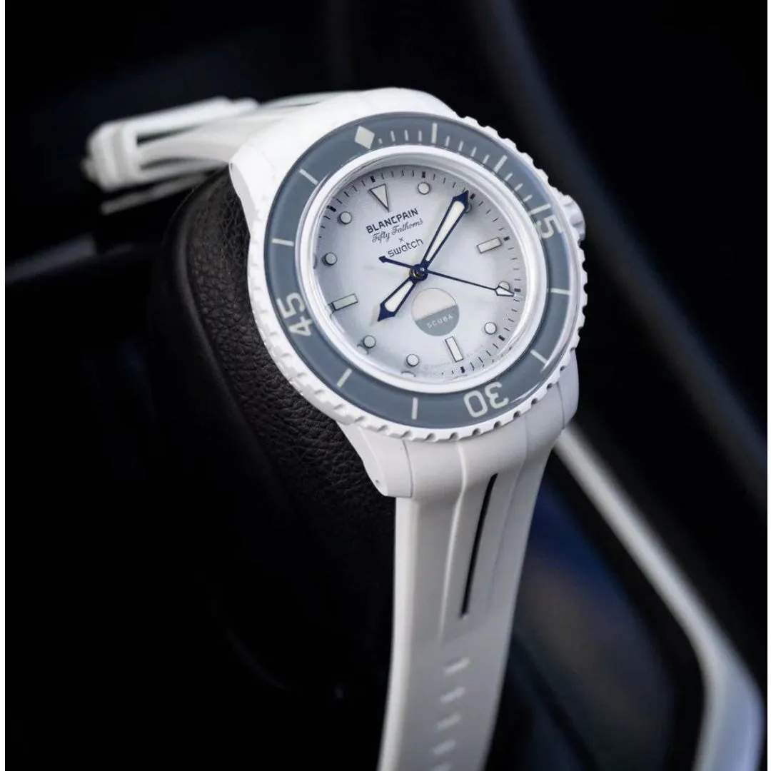Swatch X Blancpain Rubber Strap
