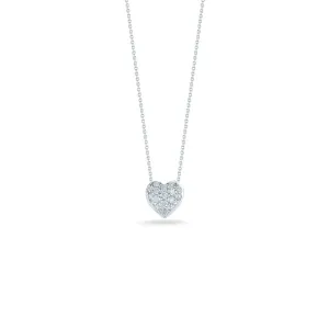 Tiny Treasures Diamond Puffed Heart Pendant