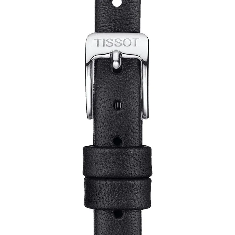 Tissot Official Black Leather Strap Lugs 09mm