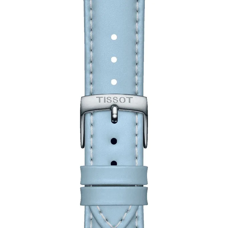 Tissot Official Blue Leather Strap Lugs 18mm