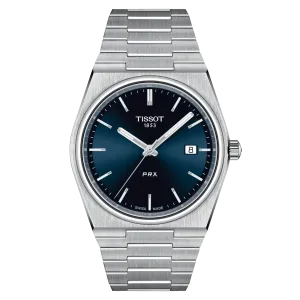 Tissot PRX 40mm Blue Dial Quartz Gents Watch T1374101104100