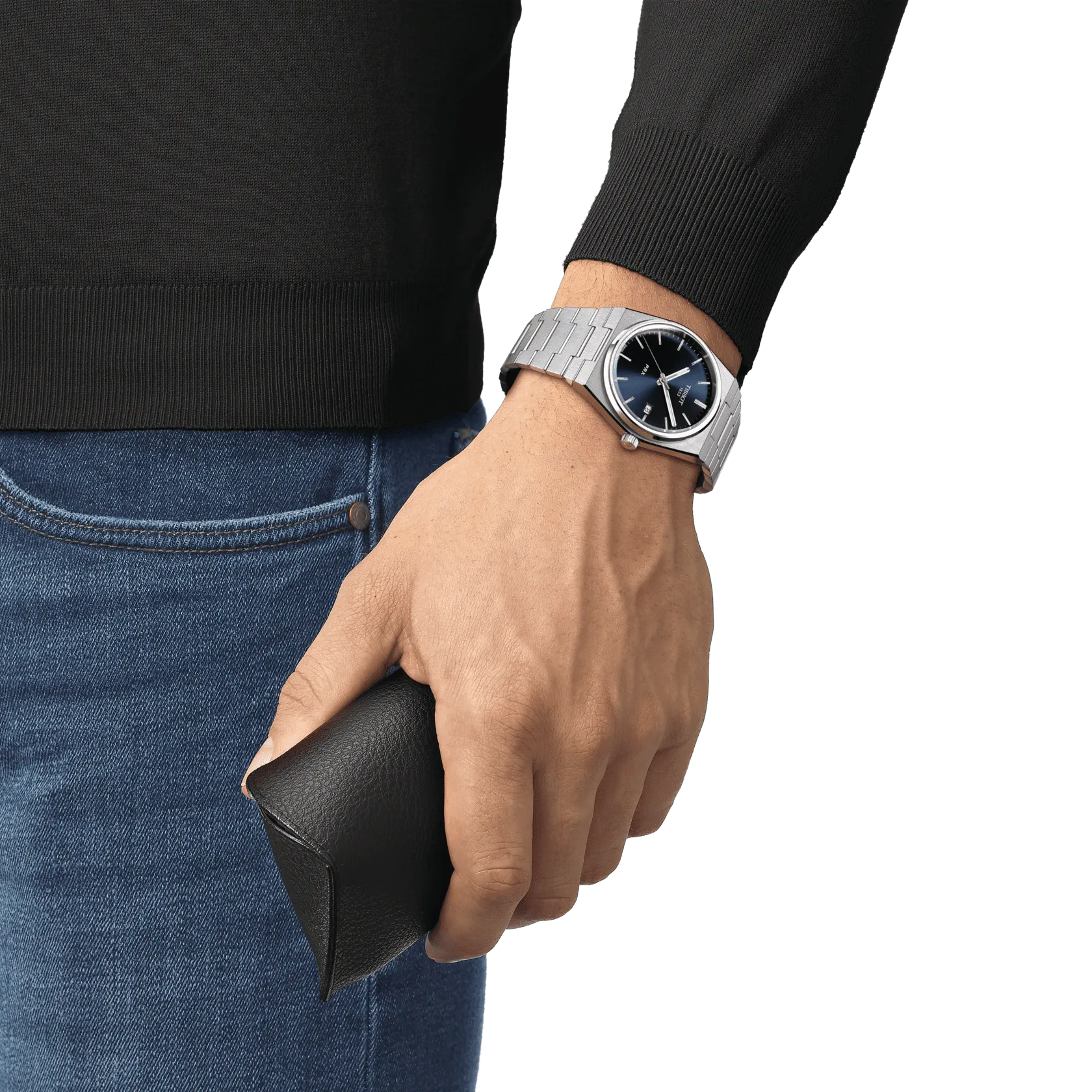 Tissot PRX 40mm Blue Dial Quartz Gents Watch T1374101104100