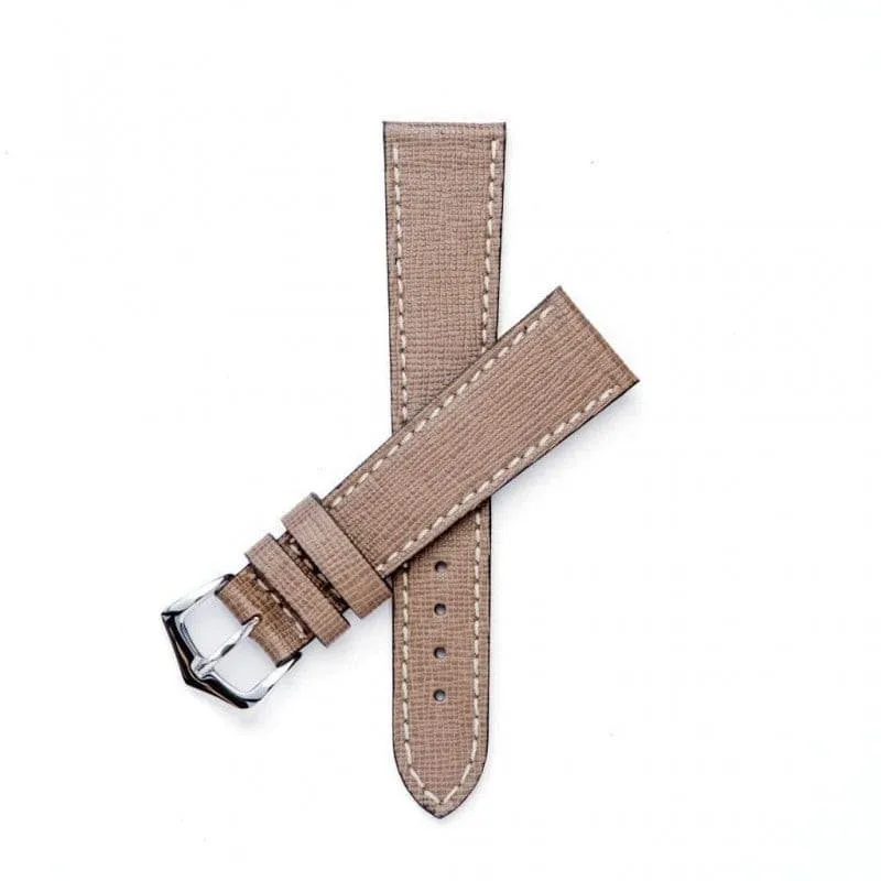 Toupe Saffiano Leather