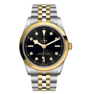 Tudor Black Bay 36 S&G Watch, 36mm Black Dial, M79643-0006