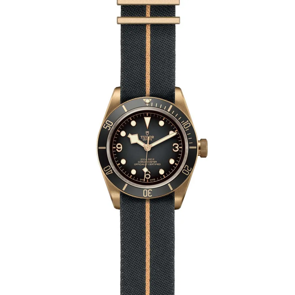 TUDOR Black Bay Bronze 43mm Gents Watch M79250BA-0002