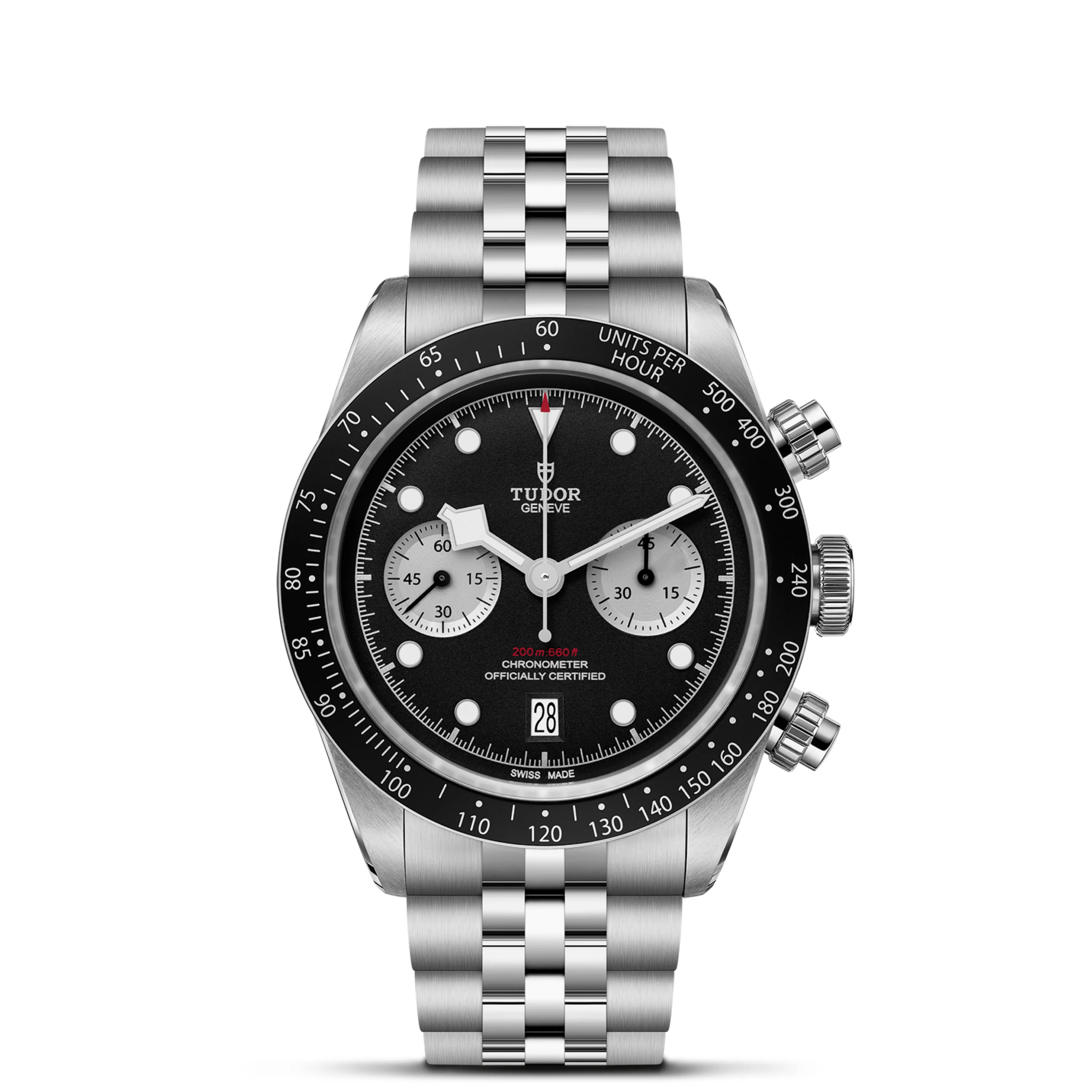 Tudor Black Bay Chrono Watch, 41mm Black Dial, m79360n-0013