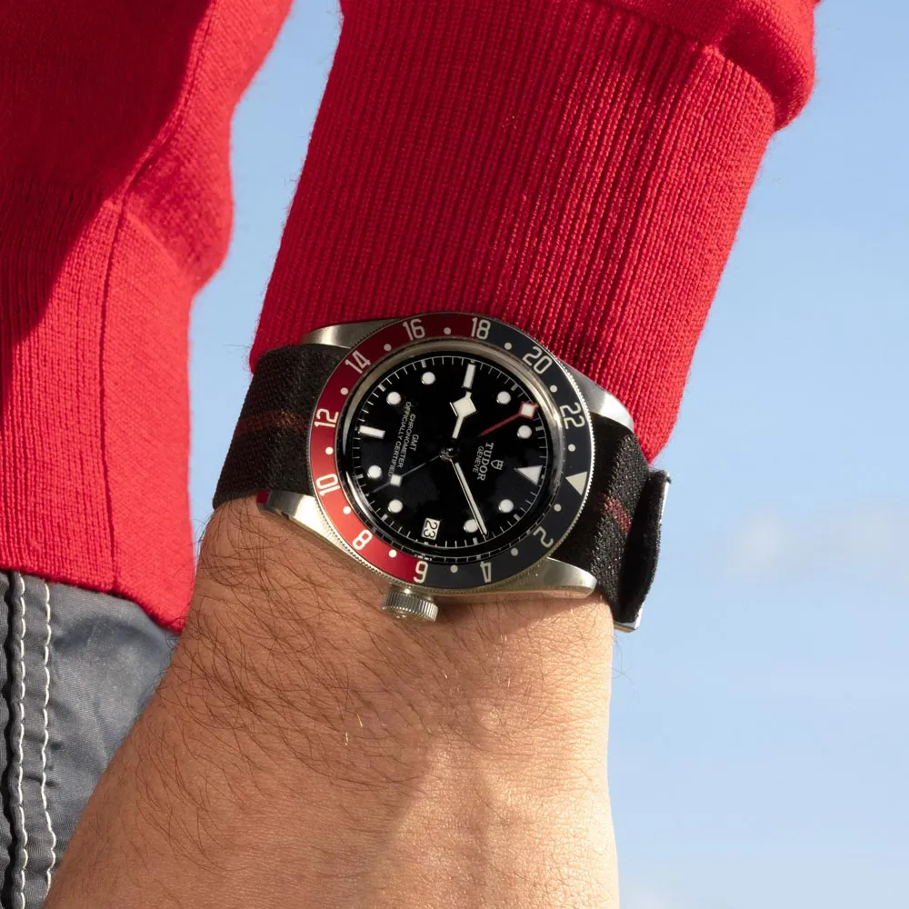 TUDOR Black Bay GMT 41mm Black Dial Gents Watch M79830RB-0003