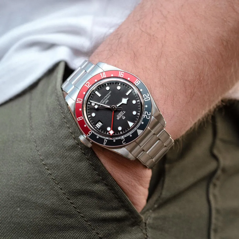 TUDOR Black Bay GMT 41mm Gents Watch M79830RB-0001