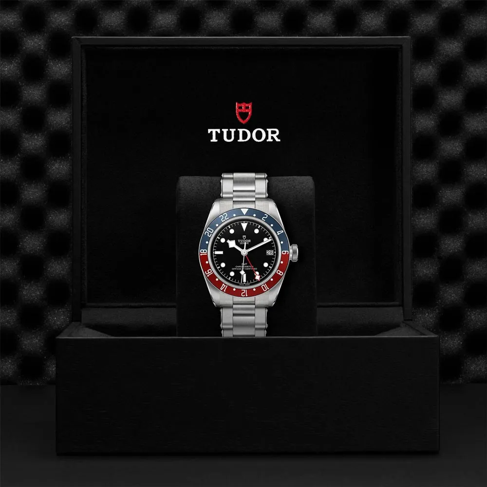 TUDOR Black Bay GMT 41mm Gents Watch M79830RB-0001