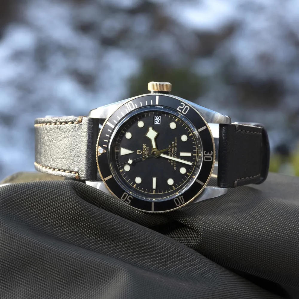 TUDOR Black Bay S&G 41mm Black Dial Steel & Gold Gents Watch M79733N-0007