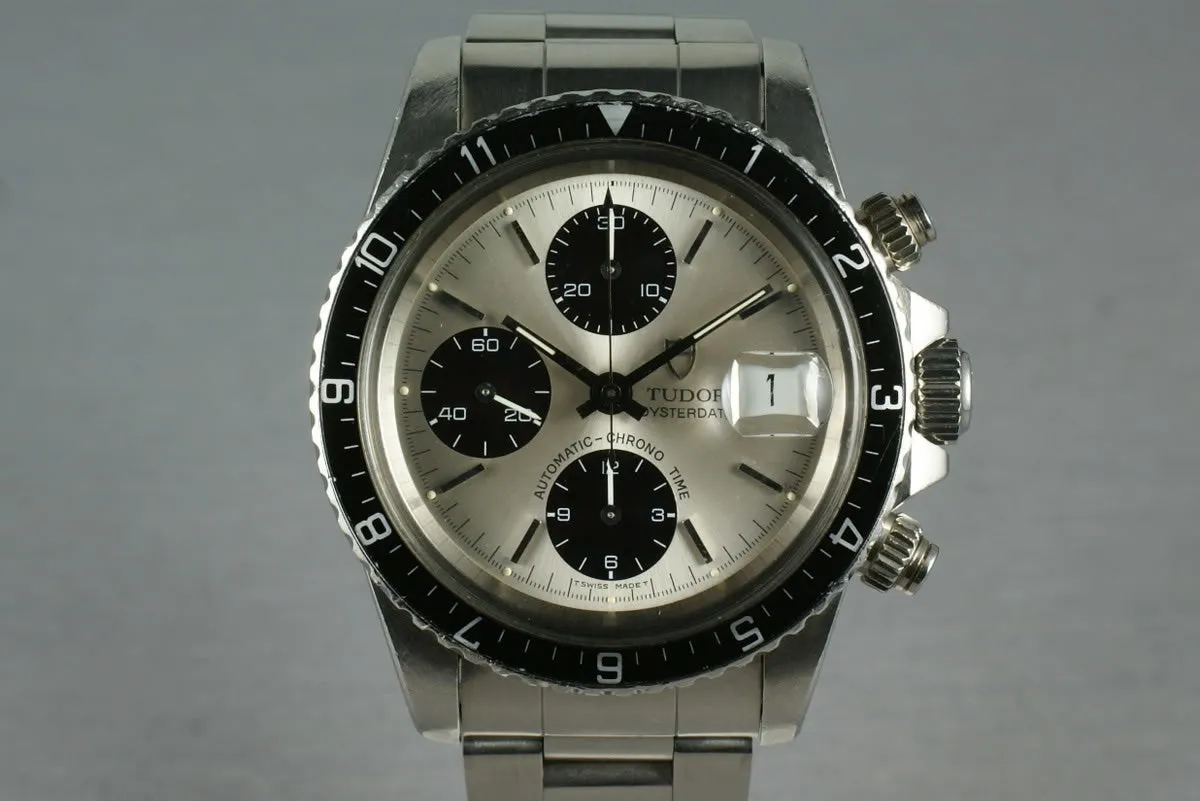 Tudor Chronograph Big Block 79170 with sub dial starting to turn chocolate