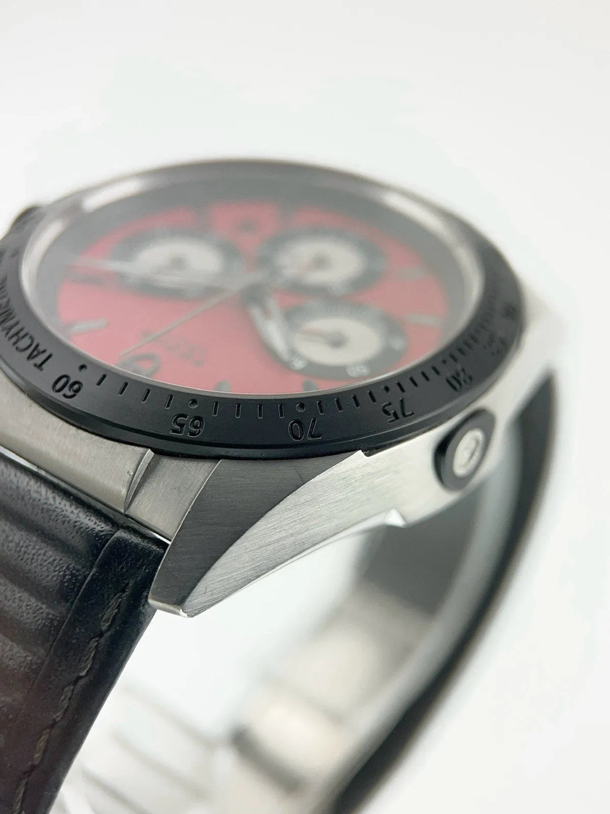 Tudor Fastrider Chrono Stainless Steel Red Dial 42mm Automatic Mens Watch 42010N
