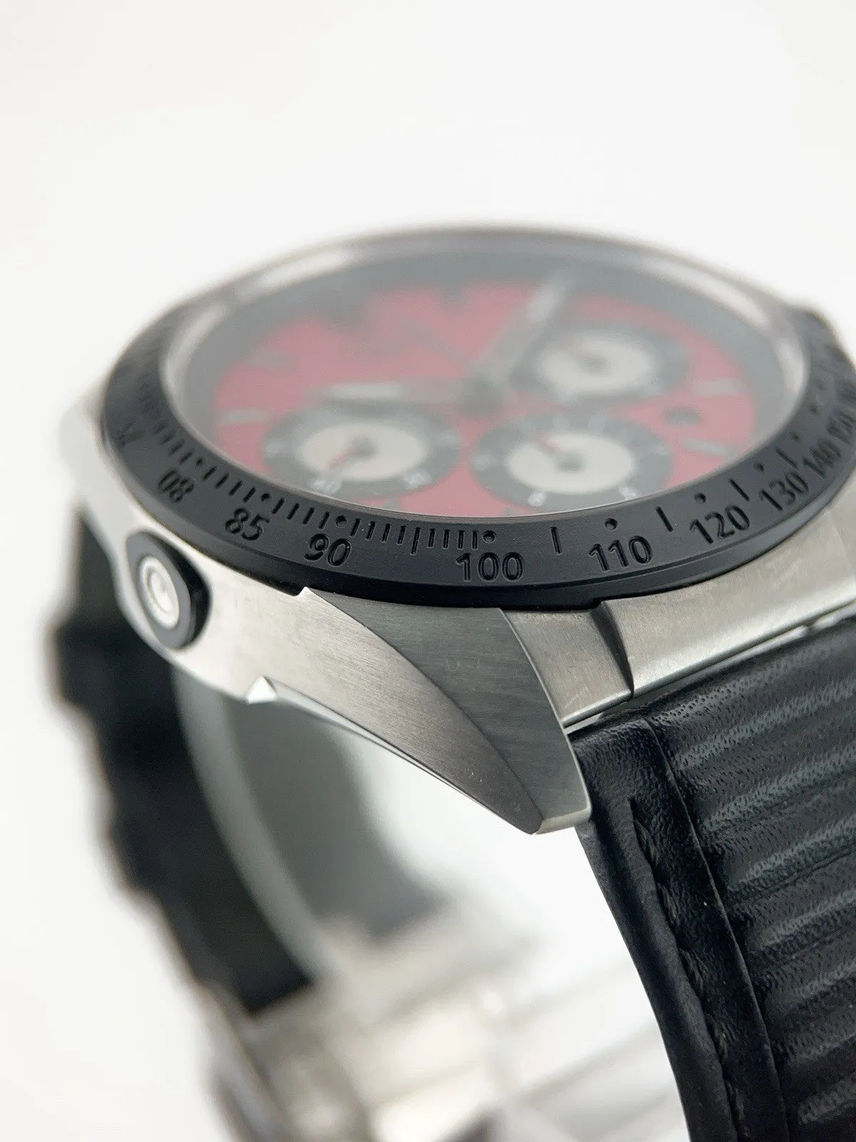 Tudor Fastrider Chrono Stainless Steel Red Dial 42mm Automatic Mens Watch 42010N