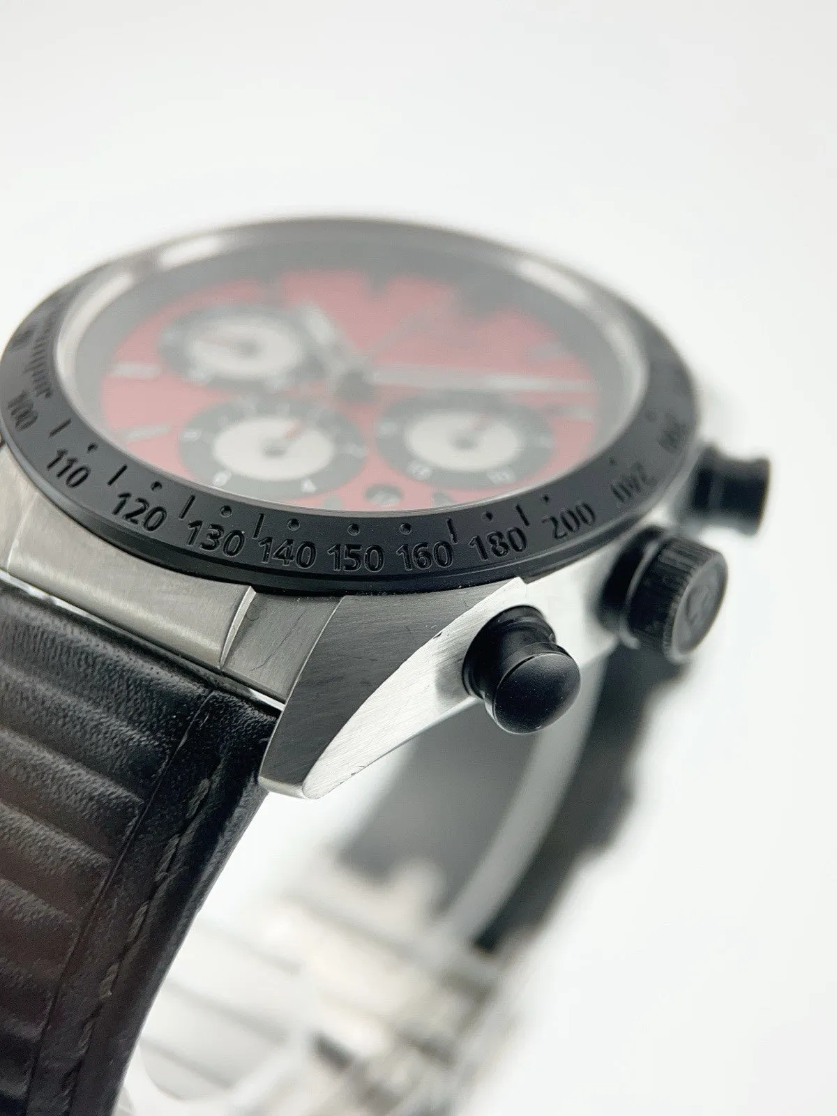 Tudor Fastrider Chrono Stainless Steel Red Dial 42mm Automatic Mens Watch 42010N