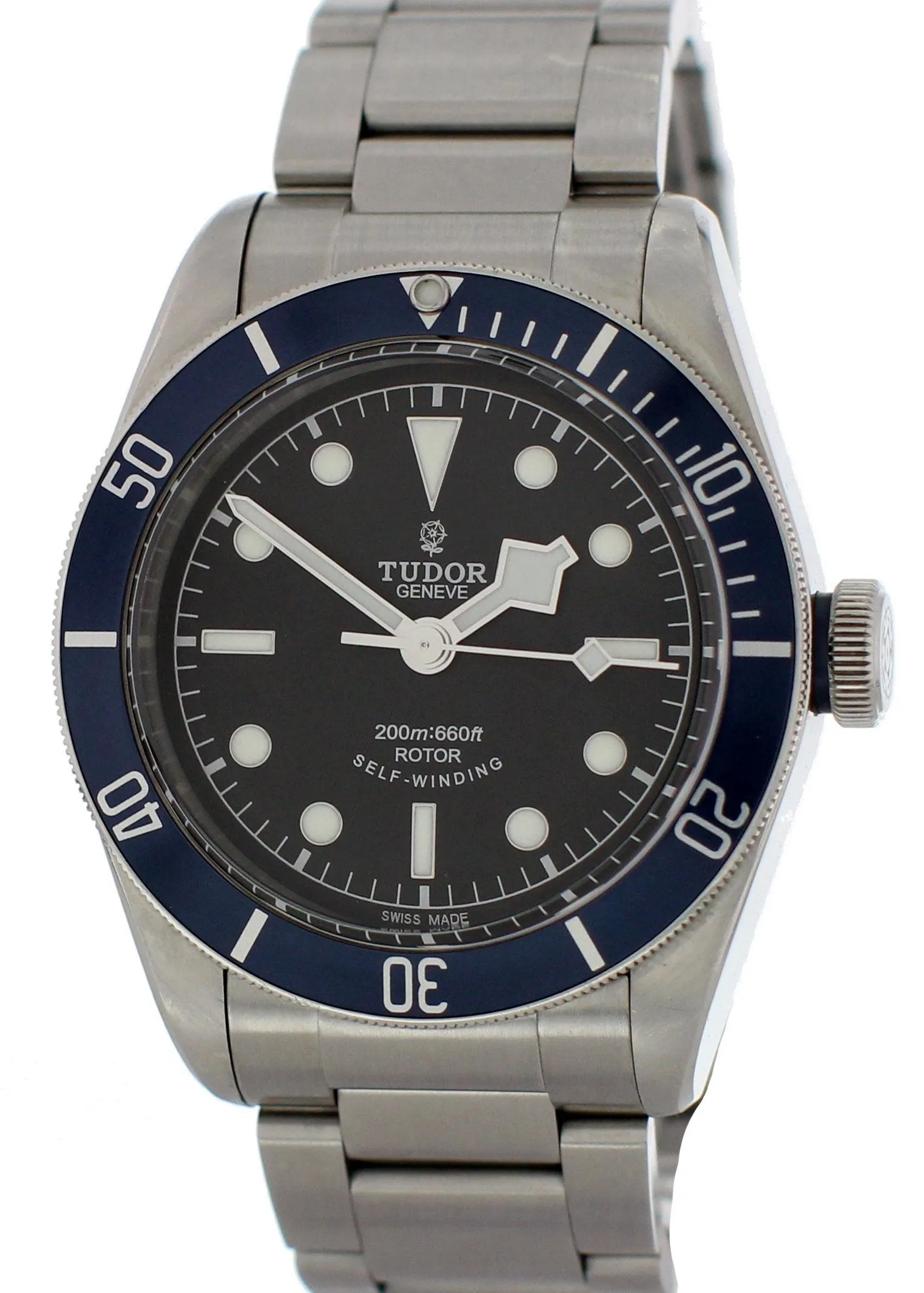 Tudor Heritage Black Bay 79220B Mens Watch Original Papers