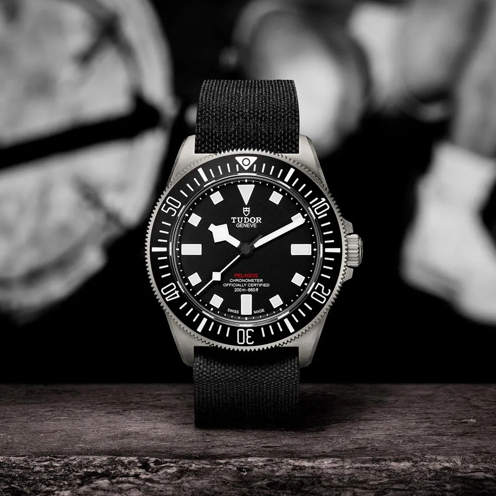 TUDOR Pelagos FXD 42mm Black Dial Titanium Gents Watch M25717N-0001
