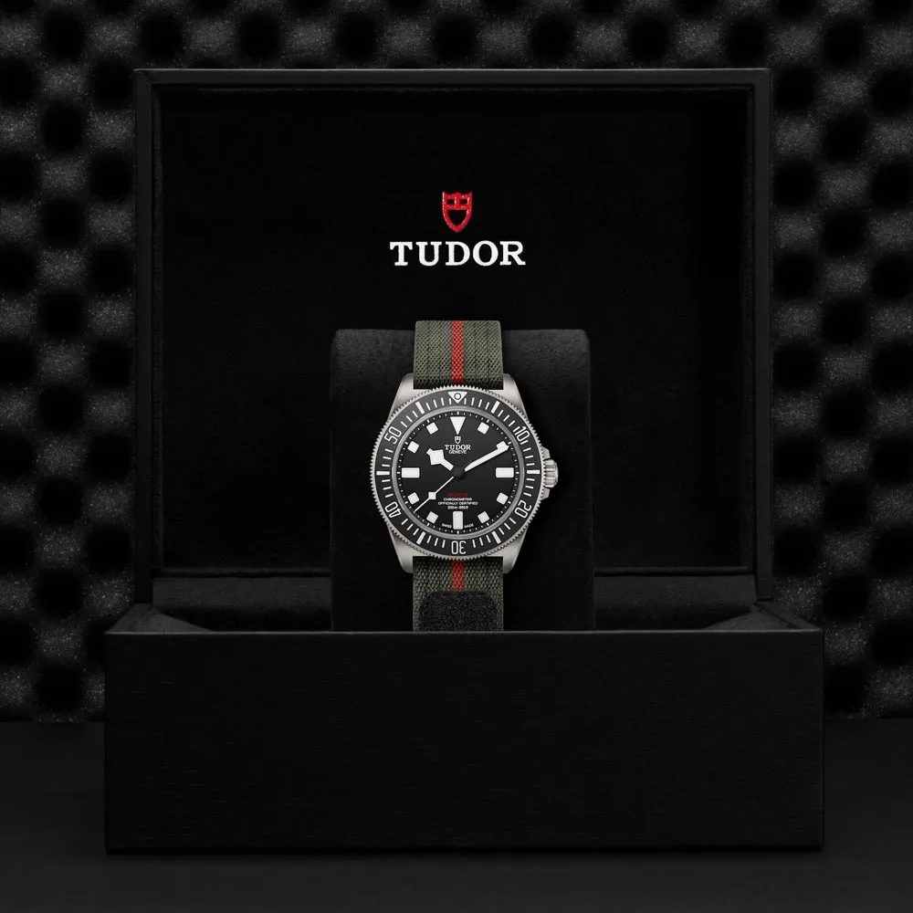 TUDOR Pelagos FXD 42mm Black Dial Titanium Gents Watch M25717N-0001