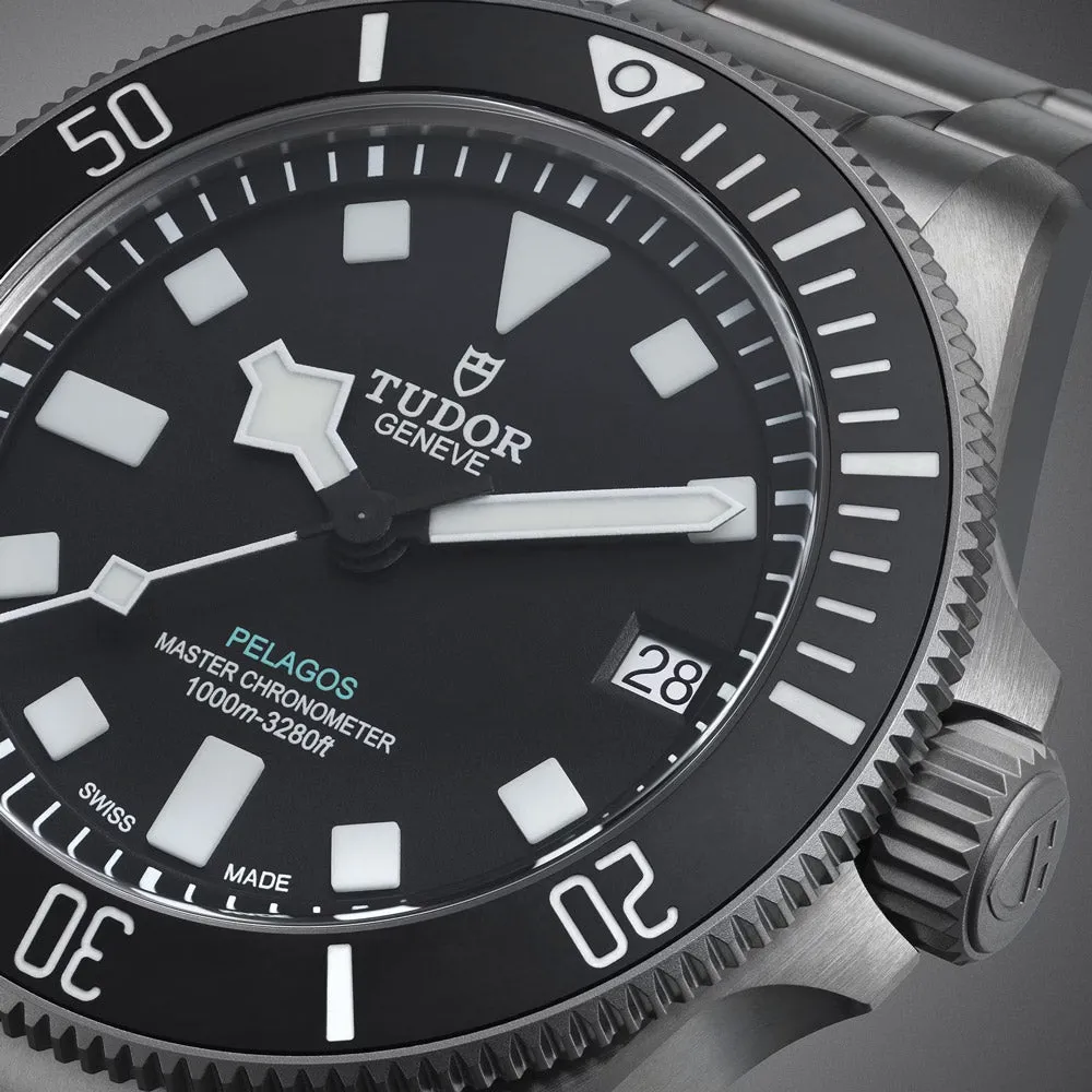 TUDOR Pelagos Ultra 43mm Black Dial Titanium Gents Watch M2543C1A7NU-0001