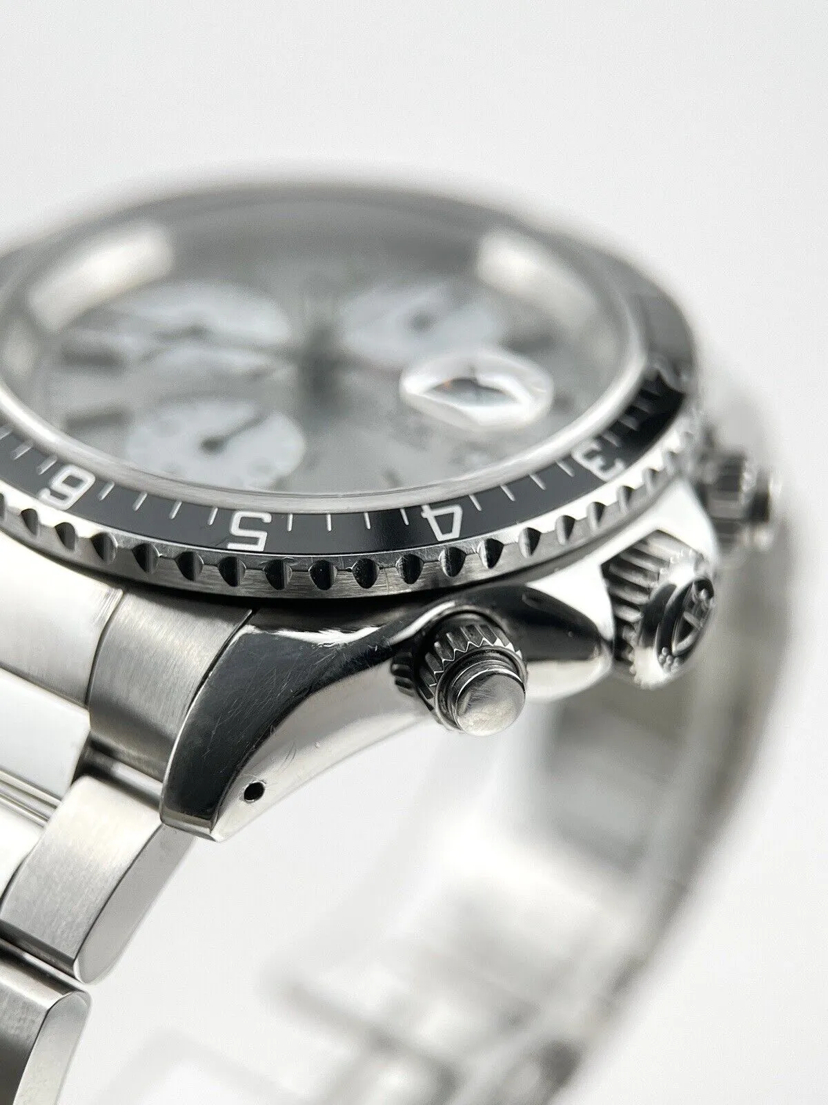 TUDOR Prince Date Tiger Stainless Steel Chronograph Dial Automatic 79270P W/ BOX
