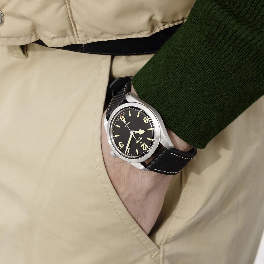 TUDOR Ranger 39mm Black Dial Watch M79950-0002