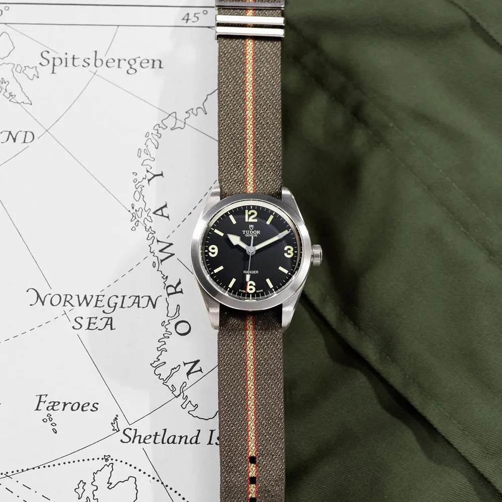 TUDOR Ranger 39mm Black Dial Watch M79950-0003