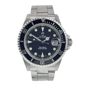 Tudor Submariner Stainless Steel Black Dial 39mm Automatic Men’s Watch 79190