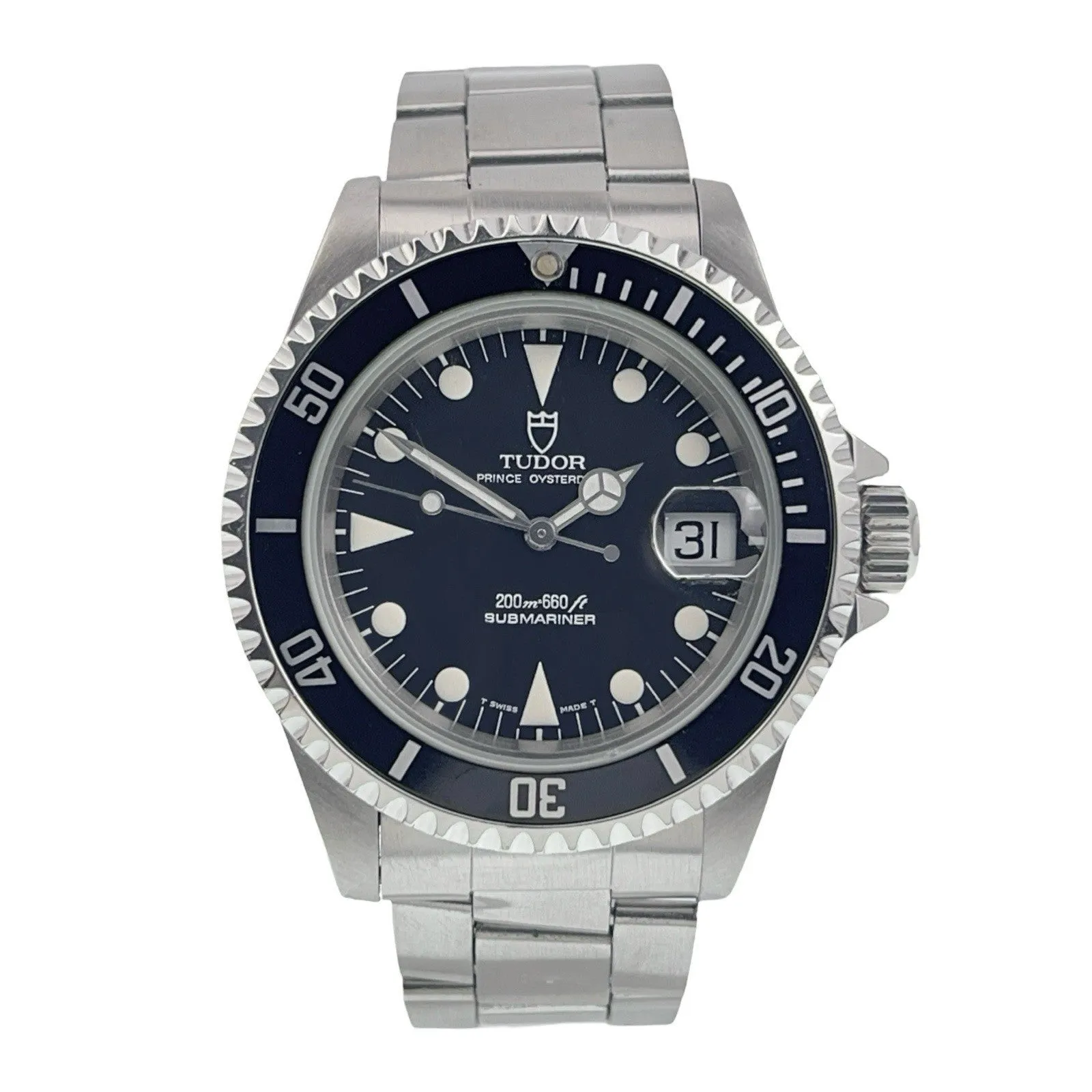 Tudor Submariner Stainless Steel Black Dial 39mm Automatic Men’s Watch 79190