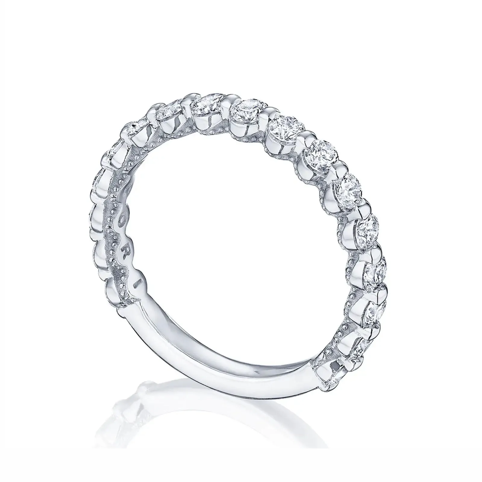 Two Prong Diamond 3/4 Band