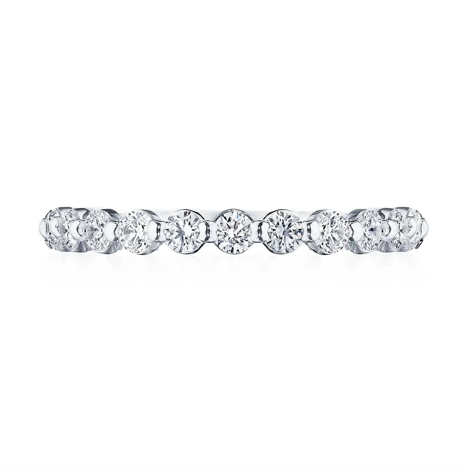 Two Prong Diamond 3/4 Band