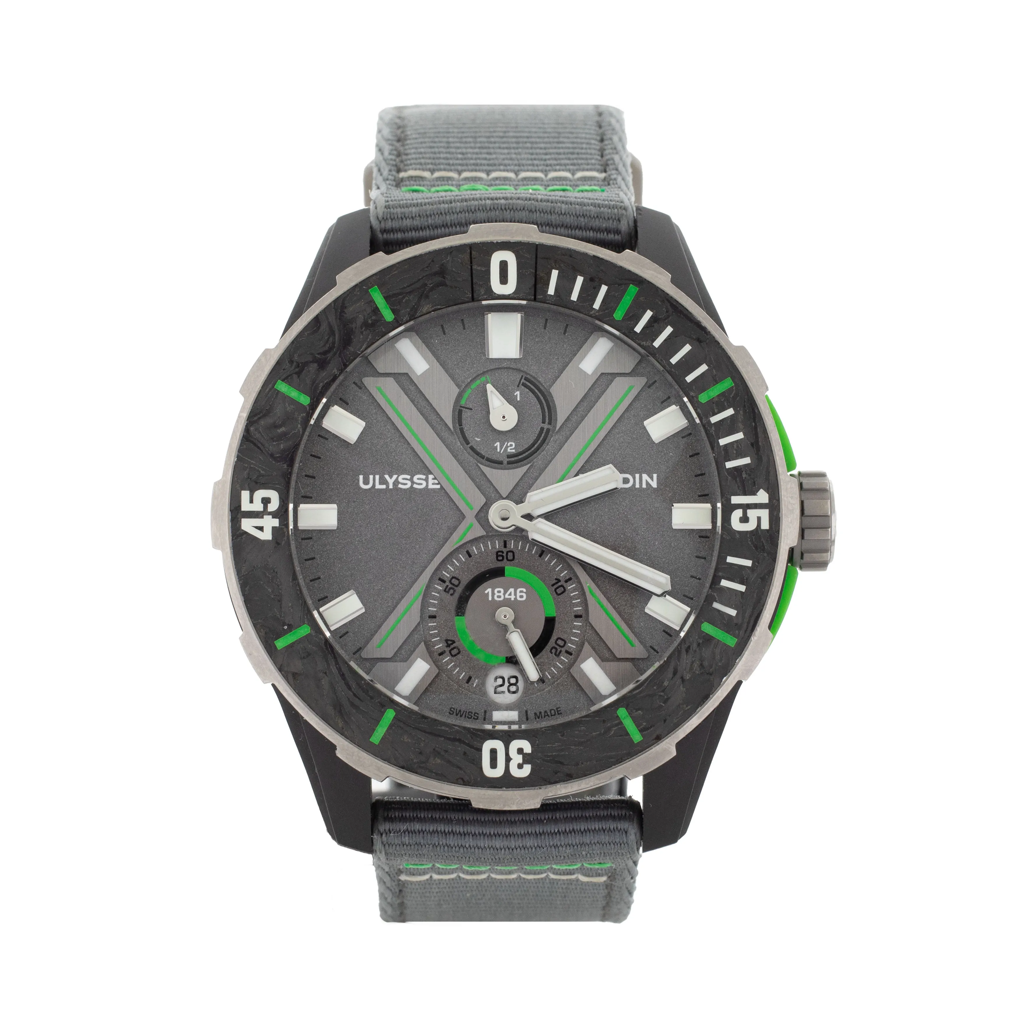 Ulysse Nardin Diver The Ocean Race Carbonium 44mm 1183-170LE-1A-TOR Full Set