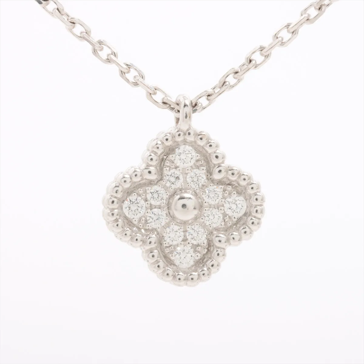 Van Cleef & Arpels Sweet Alhambra diamond Necklace