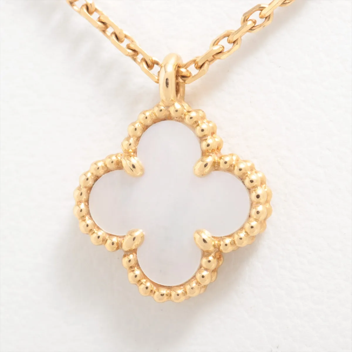 Van Cleef & Arpels Sweet Alhambra Mother of Pearl Necklace