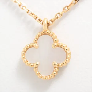 Van Cleef & Arpels Sweet Alhambra Mother of Pearl Necklace