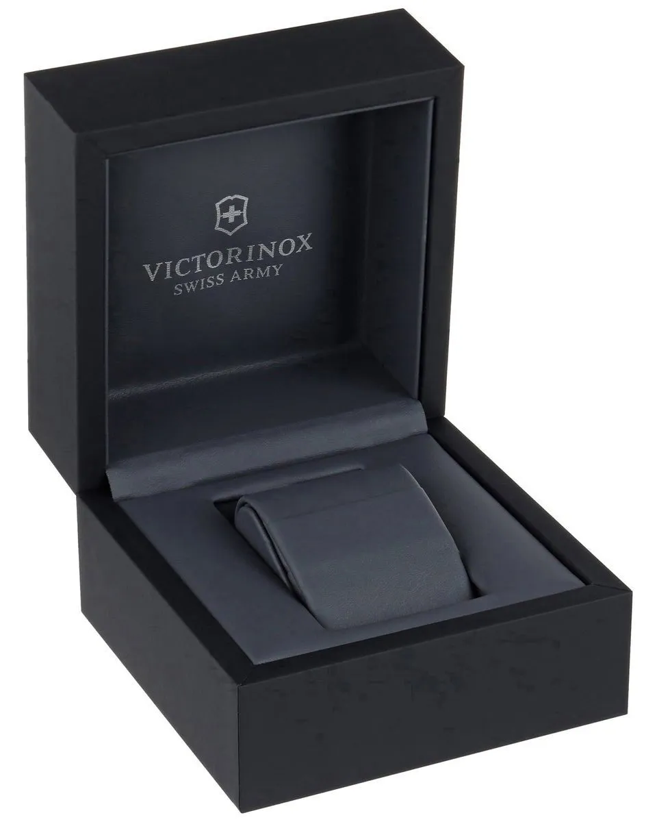 Victorinox Swiss Army Alliance Sport Chronograph Stainless Steel Black Dial Date Mens Watch 241816