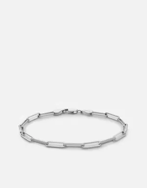 Volt Link Bracelet, Sterling Silver